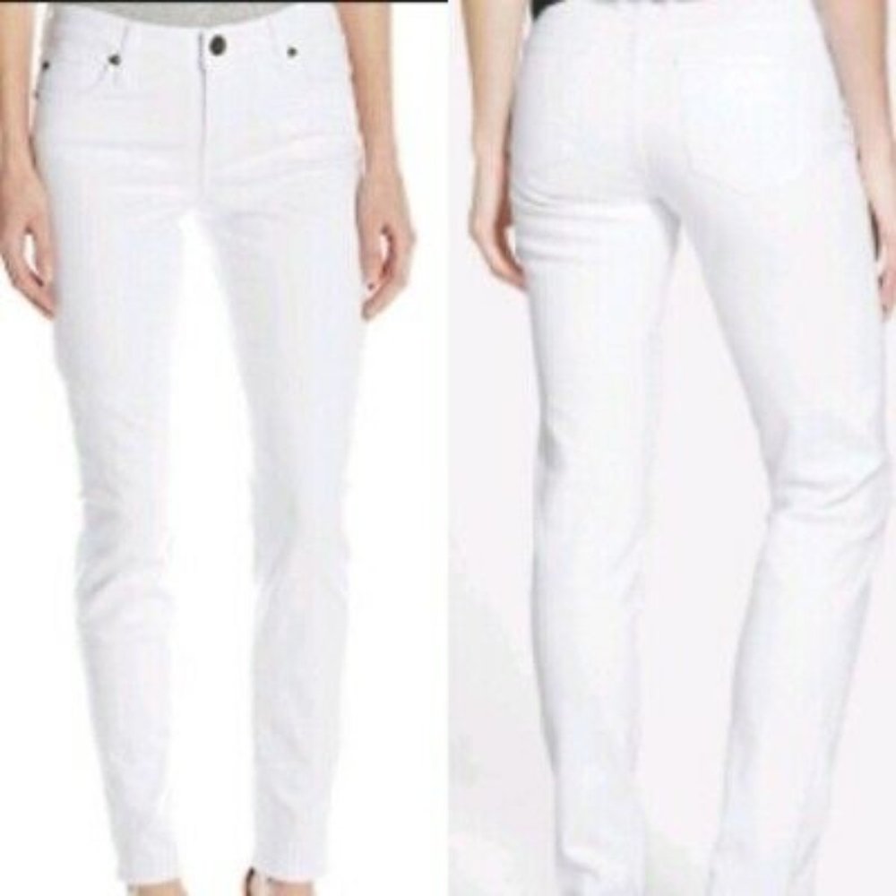 Kut From the Kloth Skinny Diana White Jeans 2